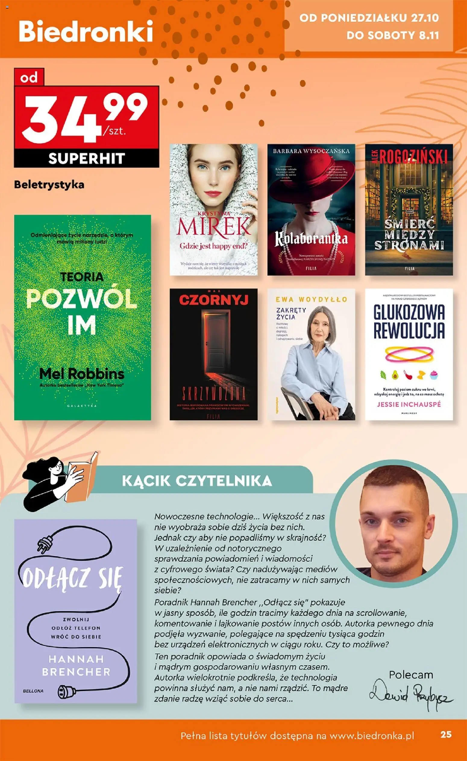 Biedronka Black Friday od 25.10.2025 | Strona: 25 | Produkty: Telefon