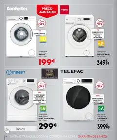 Pré-visualização Conforama folheto válido de 27.03.2025 | Página: 90 | Produtos: Máquina de lavar