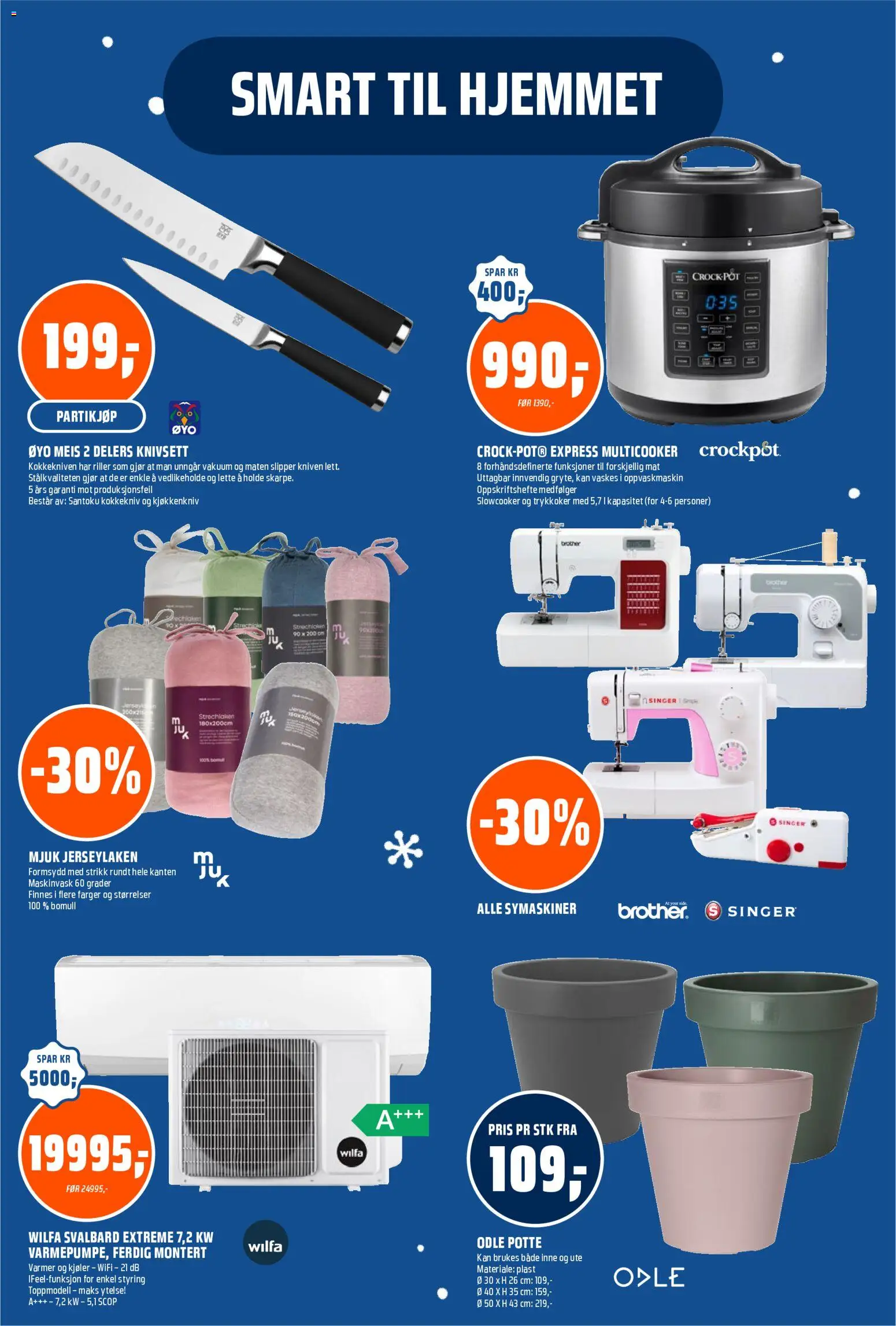 {H1} | Side: 18 | Produkter: Nuisette, Trykkoker, Oppvaskmaskin, Strikk