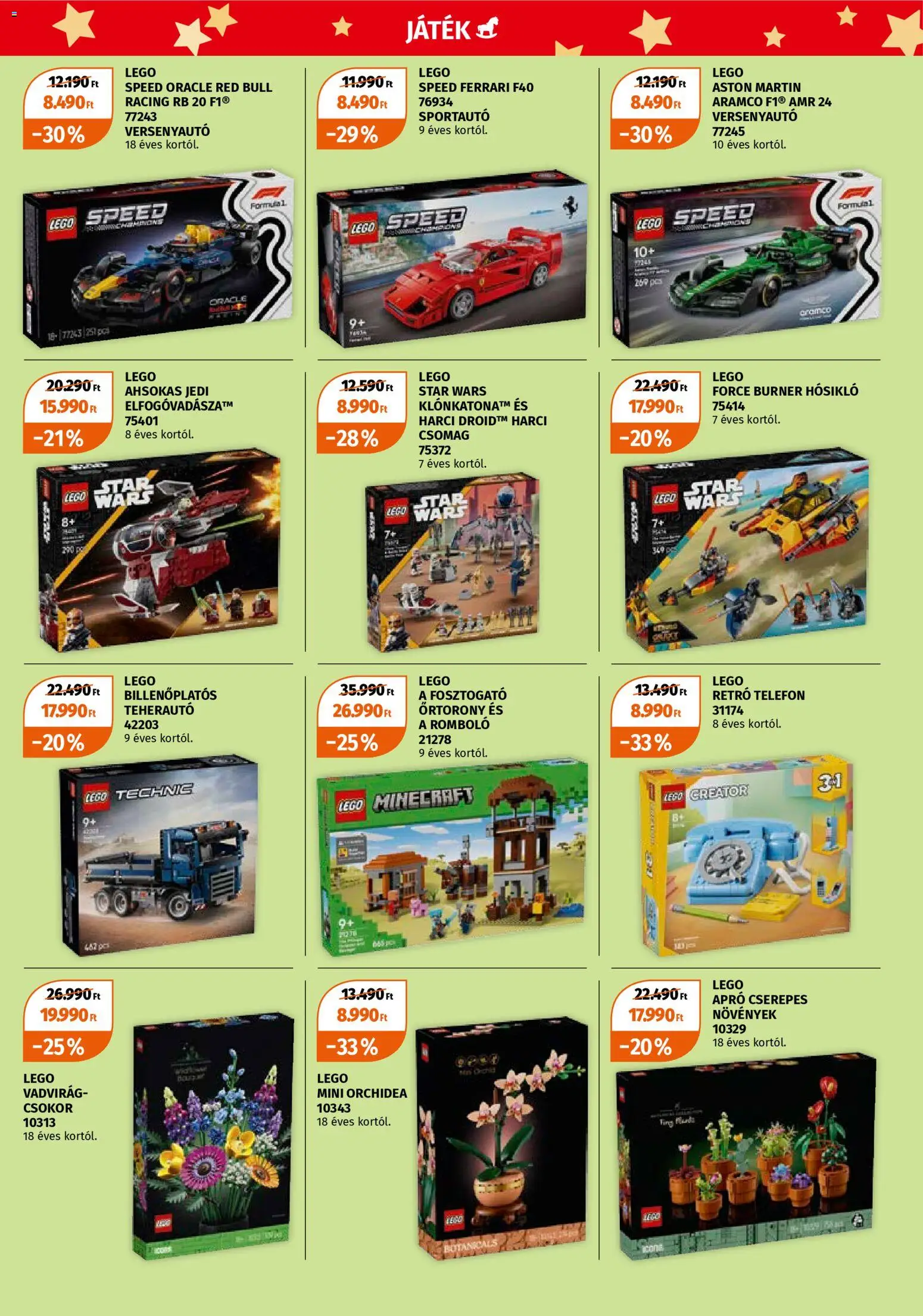 Müller akciós ujság - amely érvényes a következő dátumtól: 01.12.2025 | Oldal: 7 | Termékek: Orchidea, Telefon, Játék, Red bull