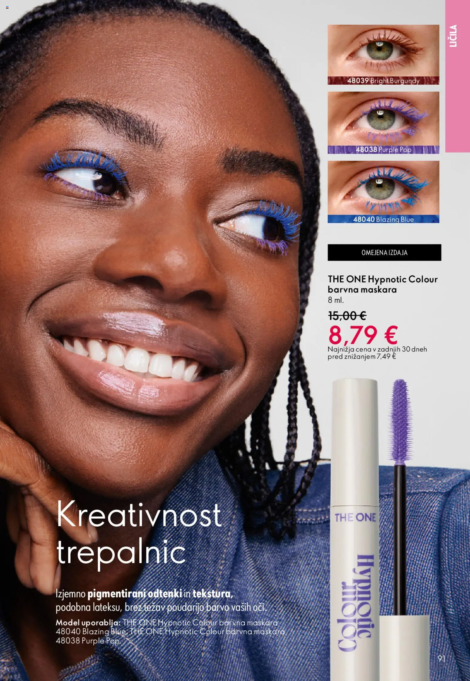 Novi Oriflame katalog ponudbe – veljaven od 01.04.2026 | Stran: 91