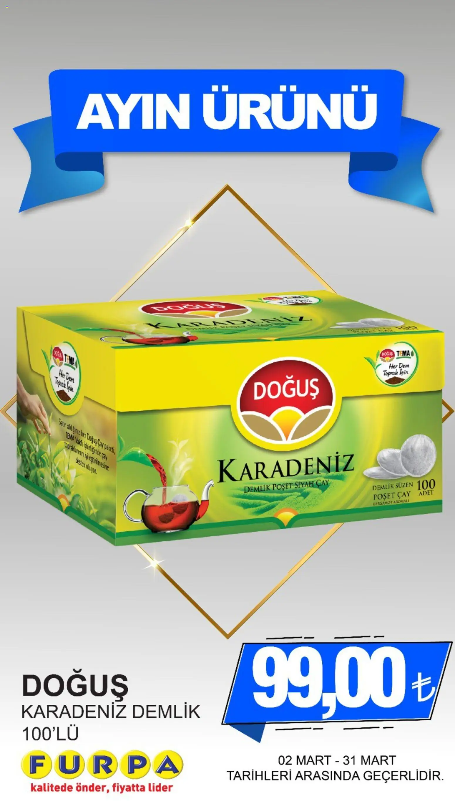 Furpa Katalog - 02.03.2026 tarihinden itibaren geçerlidir | Sayfa: 13 | Ürünler: Çay, Demlik