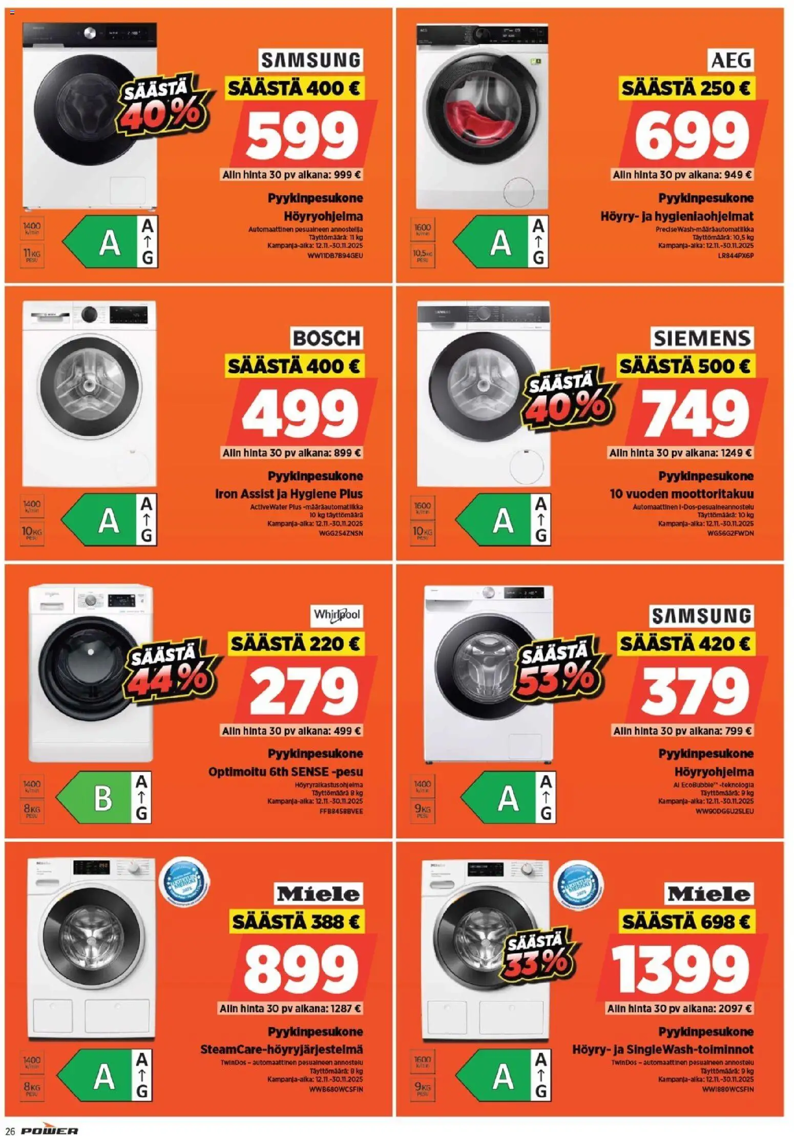 Power - Black Friday – voimassa 12.11.2025 alkaen | Sivu: 26