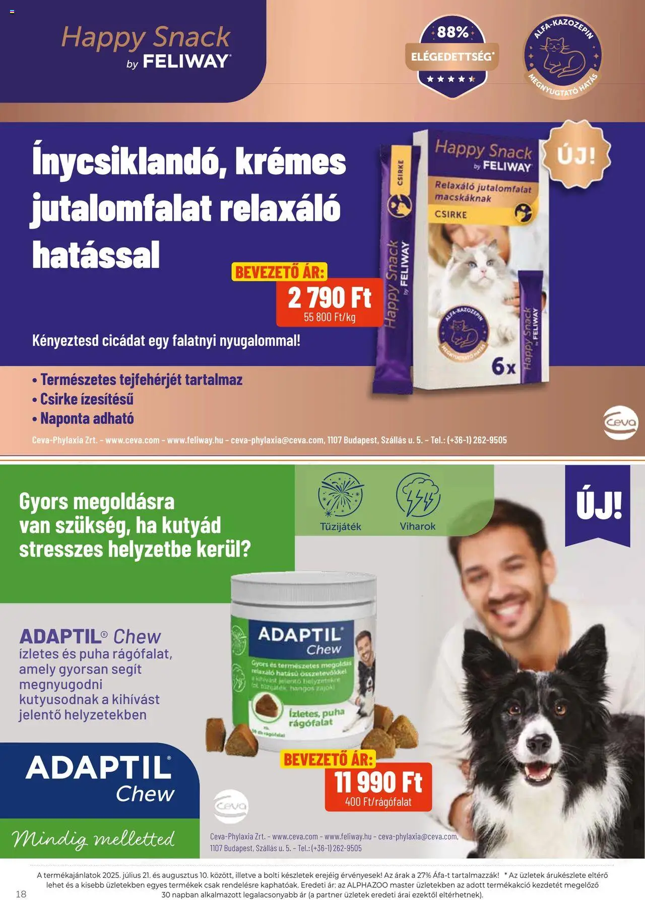 AlphaZoo akciós ujság - amely érvényes a következő dátumtól: 21.07.2025 | Oldal: 18