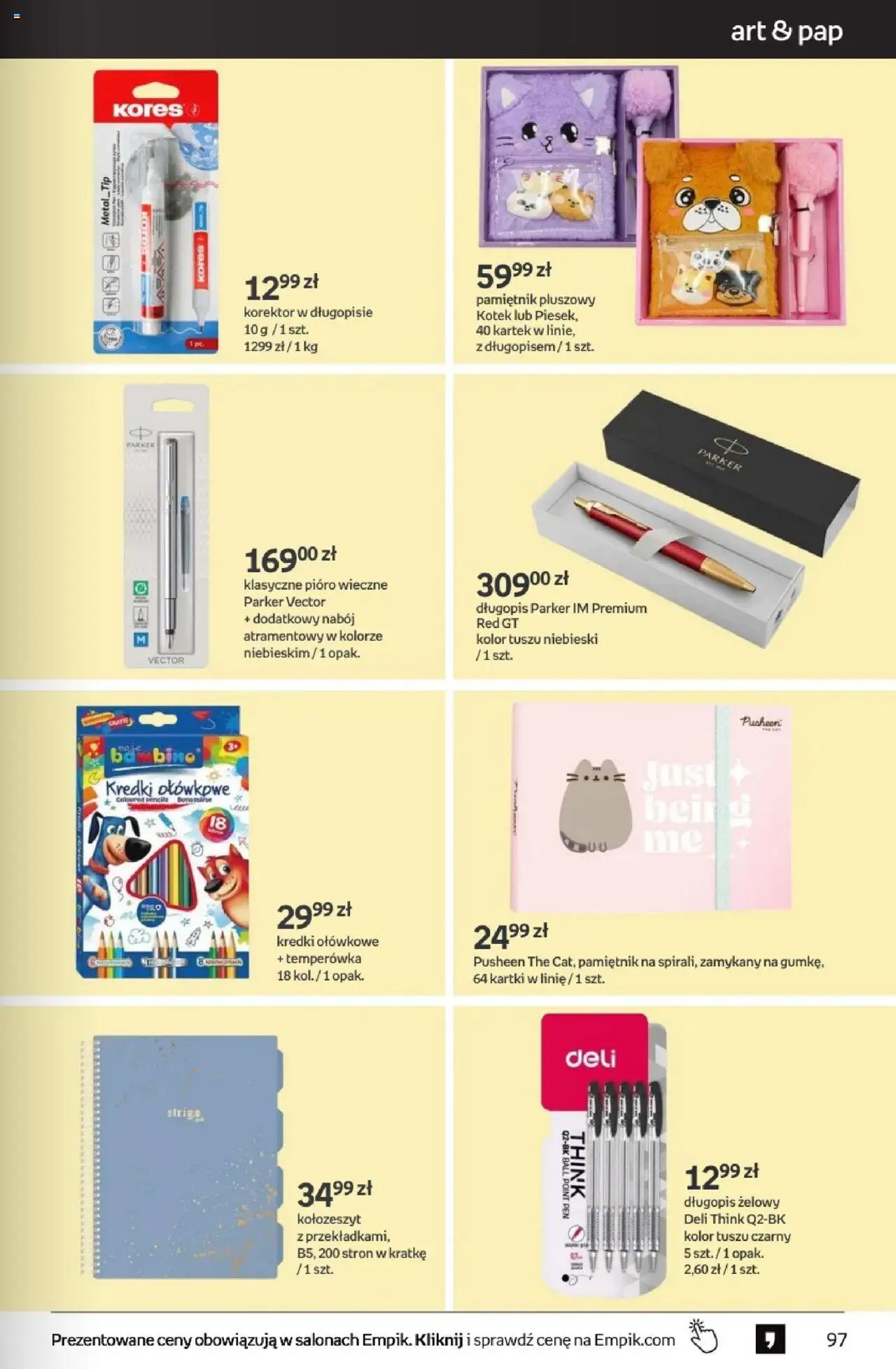 Empik promocje od 18.06.2025 | Strona: 97 | Produkty: Temperówka, Bell, Korektor