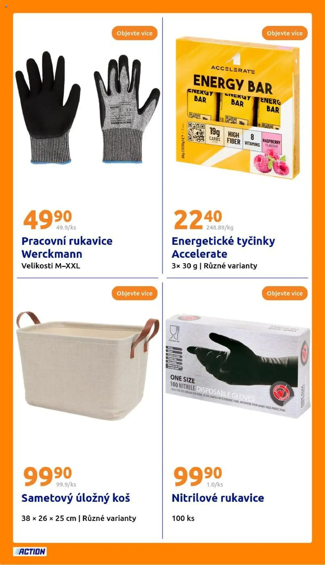 Action leták od 13.08.2025 | Strana: 26 | Produkty: Rukavice, Tyčinky, Koš