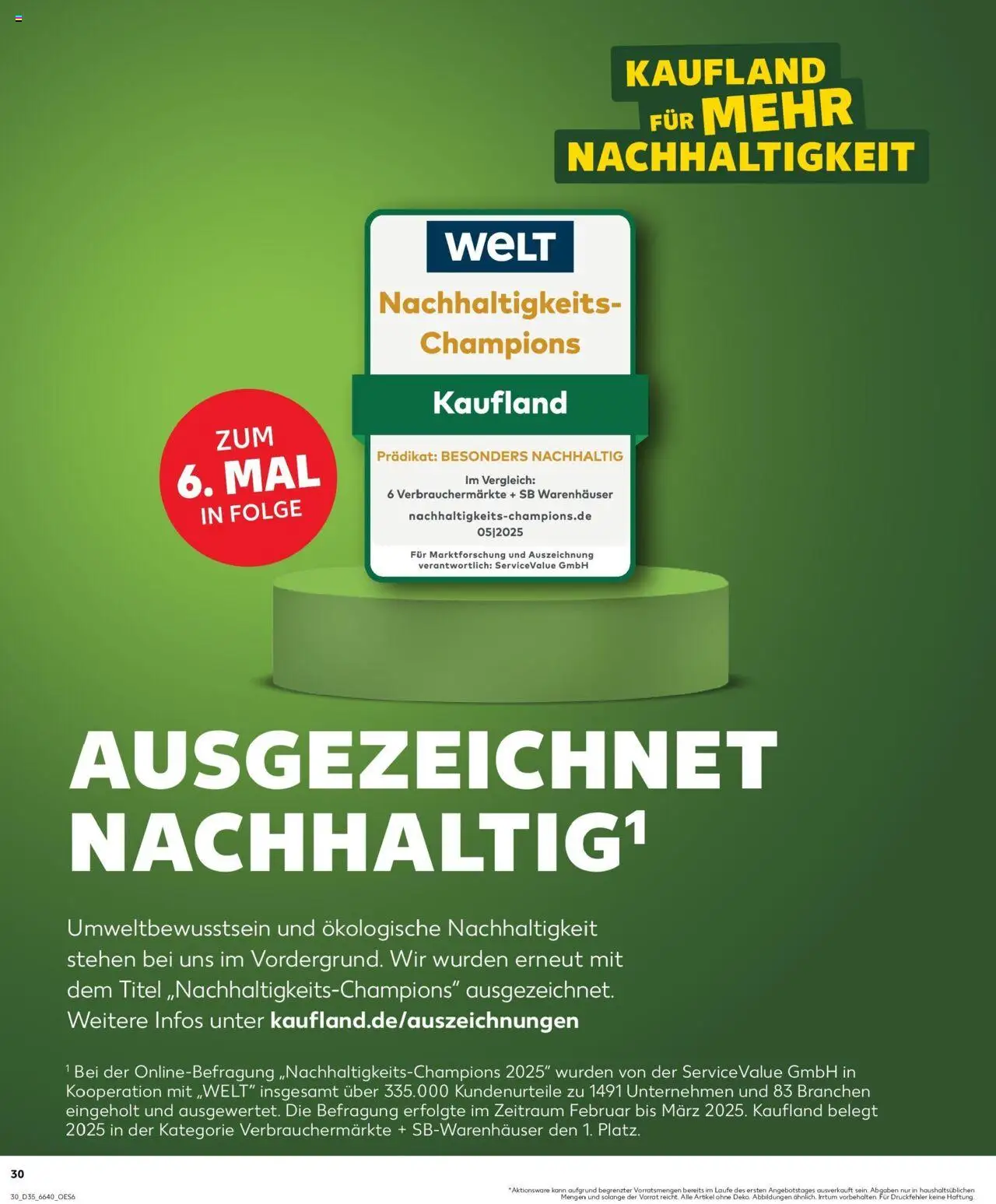 Kaufland prospekt Uhingen	 – gültig ab 28.08.2025 | Seite: 30