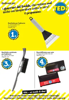 Anteprima del volantino Volantino TEDi	 valido a partire dal 05.12.2025 | Pagina: 23 | Prodotti: Deumidificatore, Scopa, Decorazioni