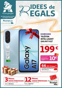 Vista previa Alcampo - Regalos 2 HG catalan válido desde el 18.12.2025