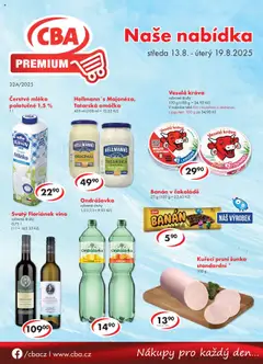Náhled letáku CBA leták - Premium od 13.08.2025