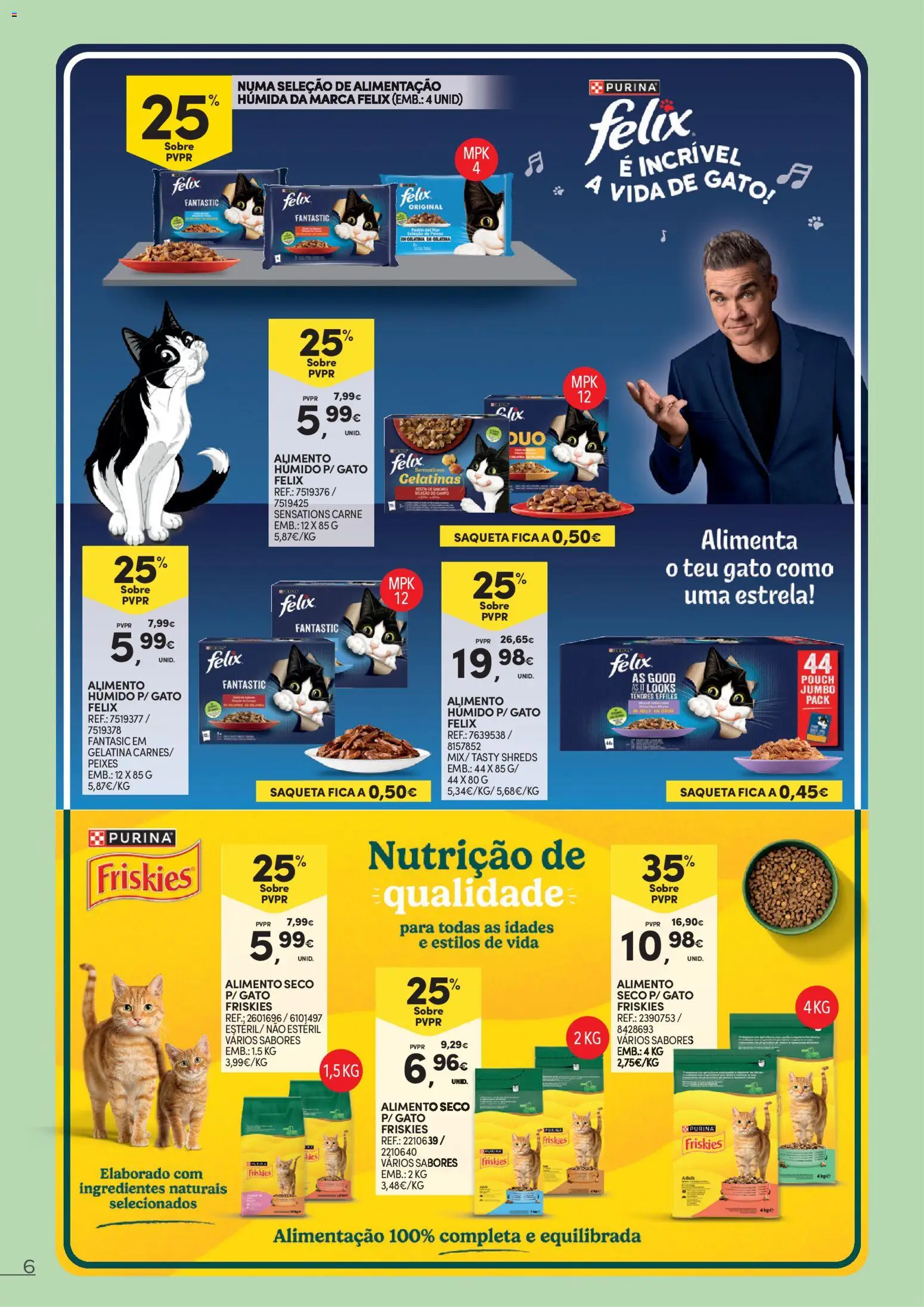 Continente - Animais de Companhia │ válido de 07.04.2026 | Página: 6 | Produtos: Gelatina, Carne