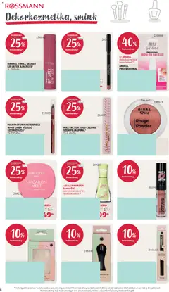 Rossmann akciós újság - amely érvényes a következő dátumtól: 20.04.2026 | Oldal: 10