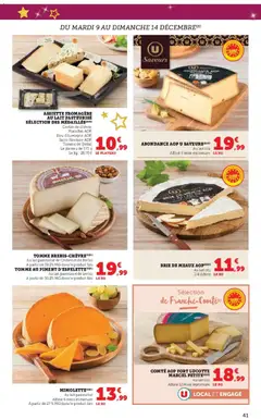 Super U - Prévisualisation de Super U catalogue valide à partir de 09.12.2025 | Page: 41 | Produits: Marcel, Lait, Médailles, Brie