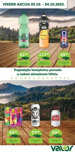 Valor vikend akcija - pregled Valor kataloga - važi od 03.10.2025