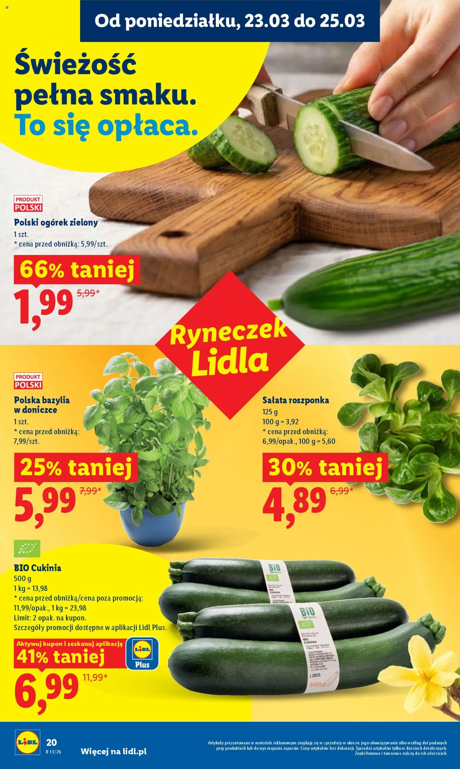 Lidl gazetka od 23.03.2026 | Strona: 20