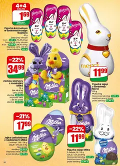Pogląd oferty "Jajka czekoladowe z nadzieniem Milka, Chocolate eggs with Milka filling, 2 types, 128-156 g" - ważna od 01.04.2026 | Strona: 10
