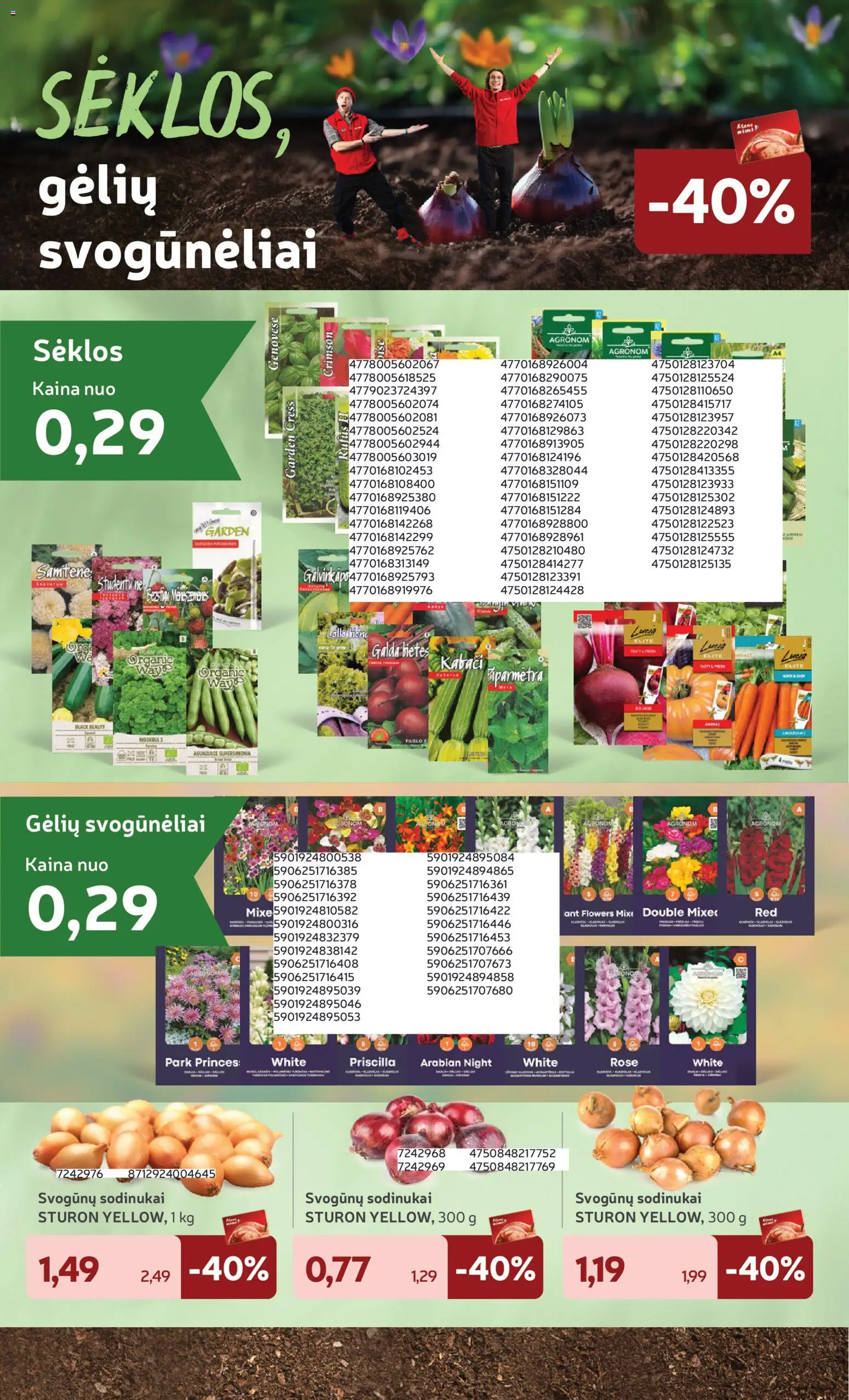 Rimi akcijos nuo 10.03.2026 | Puslapis: 36 | Prekių: Sėklos