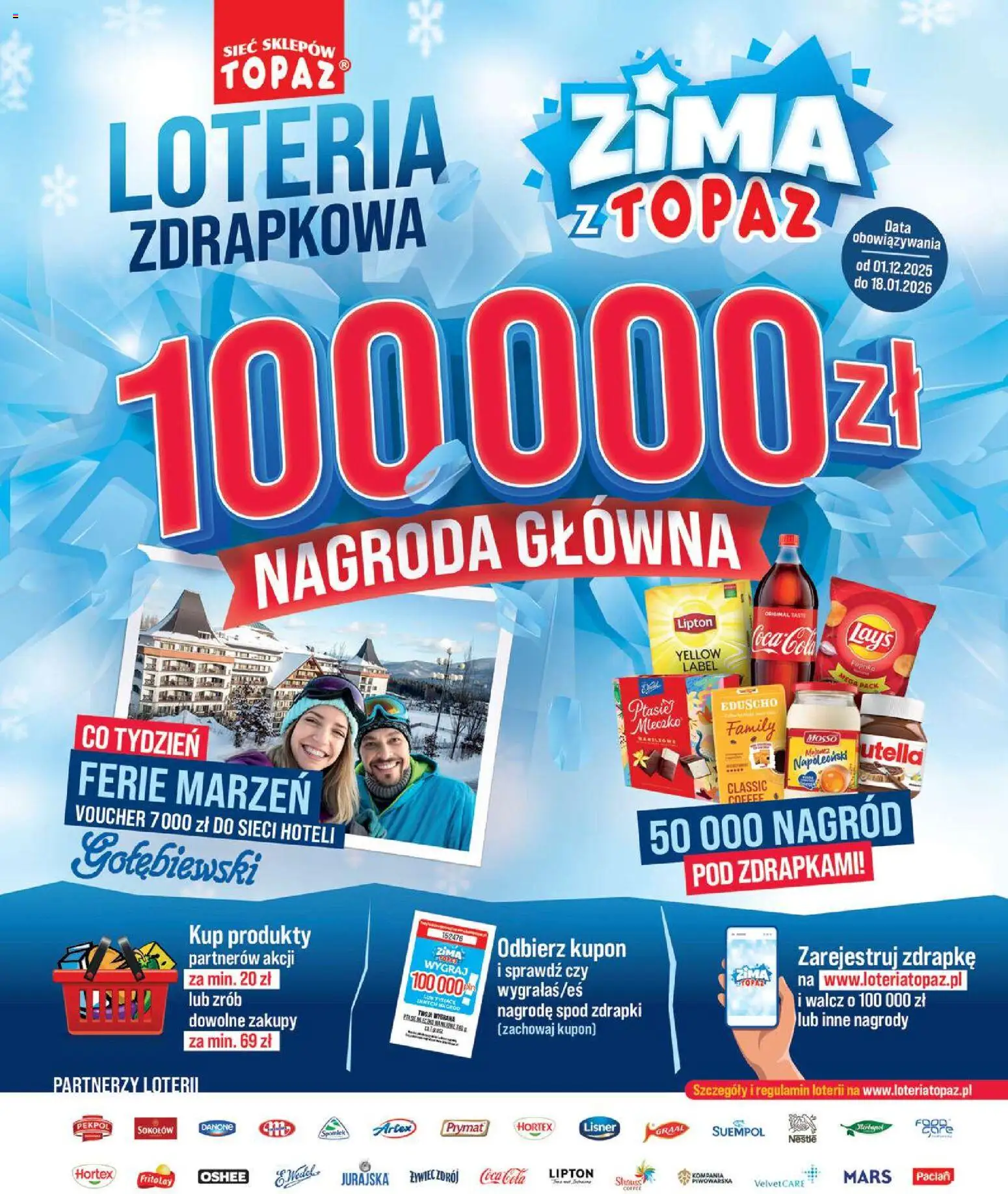 Topaz Gazetka - Express od 18.12.2025 | Strona: 31 | Produkty: Coca cola, Ptasie mleczko