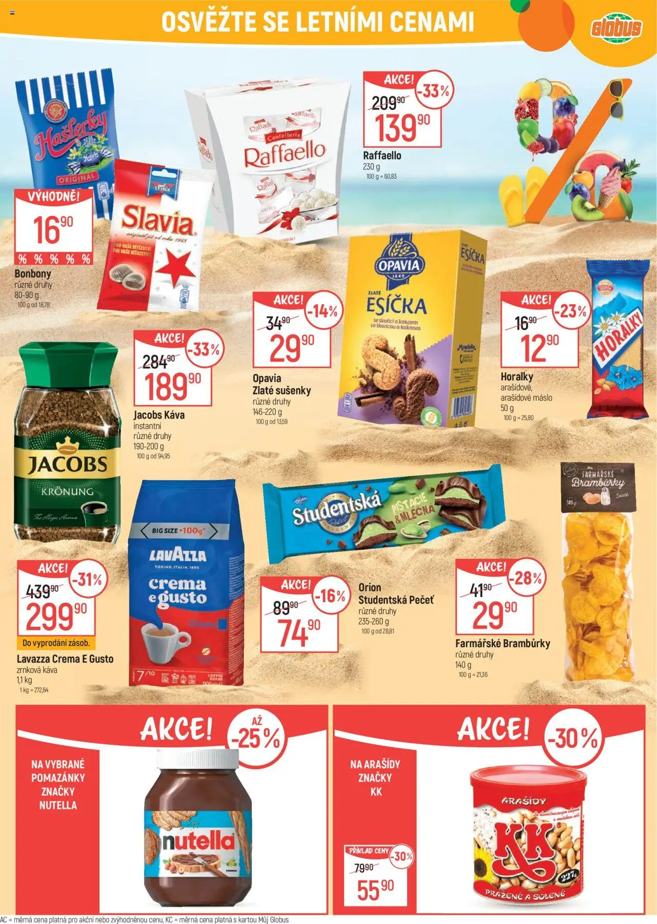 Globus leták - Olomouc od 16.07.2025 | Strana: 2 | Produkty: Bramburky, Lavazza, Jacobs, Esíčka
