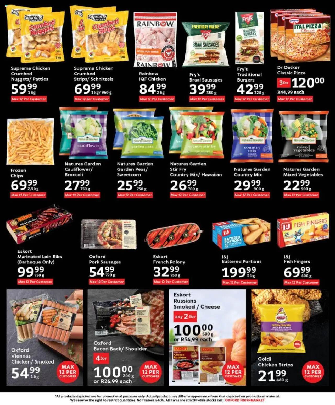 Oxford Freshmarket Specials │ valid from 20.08.2025 | Page: 15 | Products: Ribs, Pork, Fry's, Bacon
