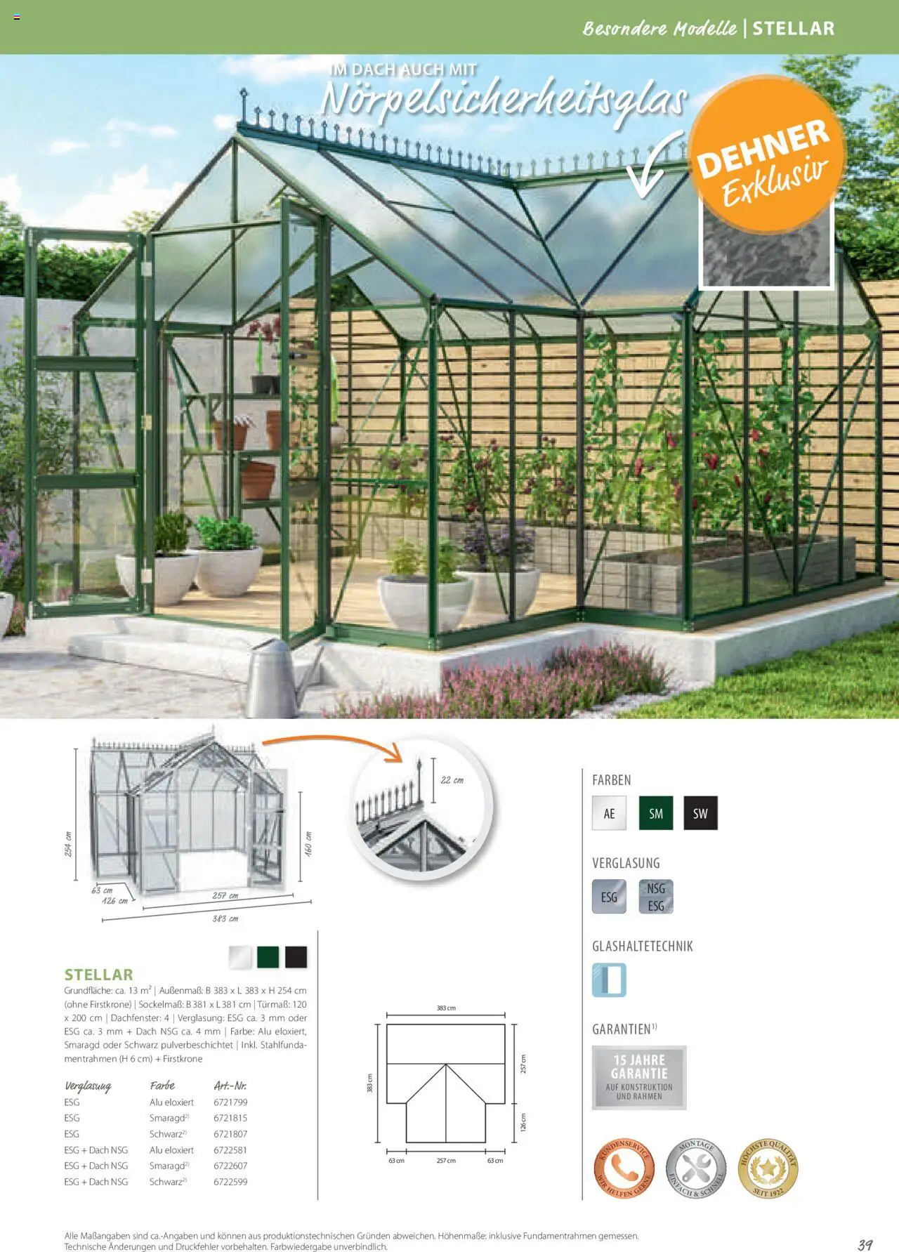 Dehner EPH – Gärtnern & Leben gültig ab 30.12.2024 | Seite: 39