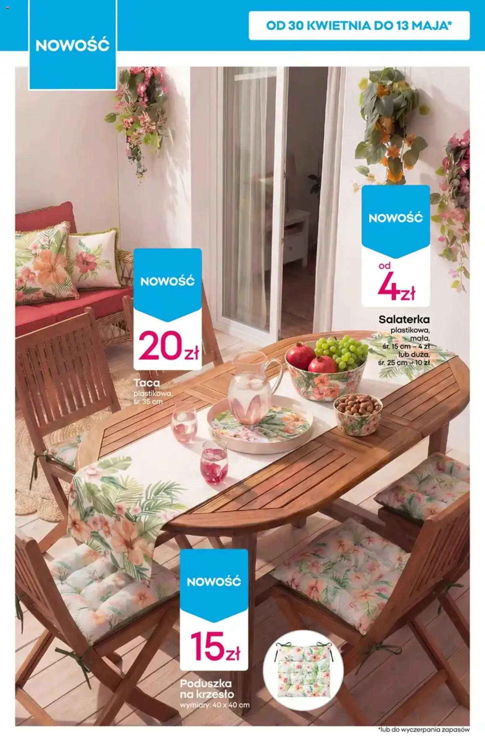 Pepco gazetka od 30.04.2026 | Strona: 10 | Produkty: Poduszka, Krzesło