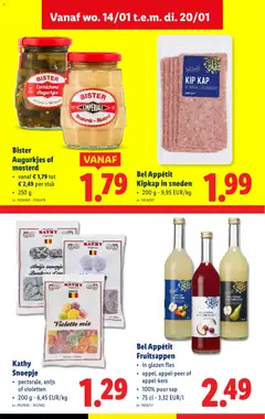 Lidl Folder week 3 - Voorbeeld van een folder van Lidl, geldig van 14.01.2026 | Pagina: 27 | Producten: Sap, Fles, Gyors rizs, Fruit