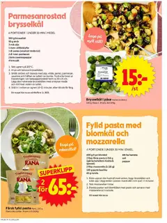ICA Supermarket - erbjudanden - Förhandsvisning av reklamblad från butik ICA Supermarket aktuell från 19.01.2026 | Sida: 6 | Produkter: Salt, Spenat, Smör, Basilika