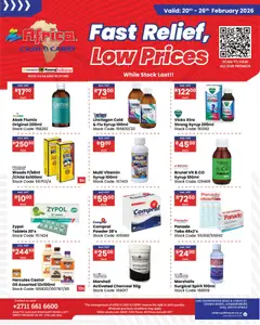 Africa Cash & Carry specials catalogue – valid from 20.02.2026