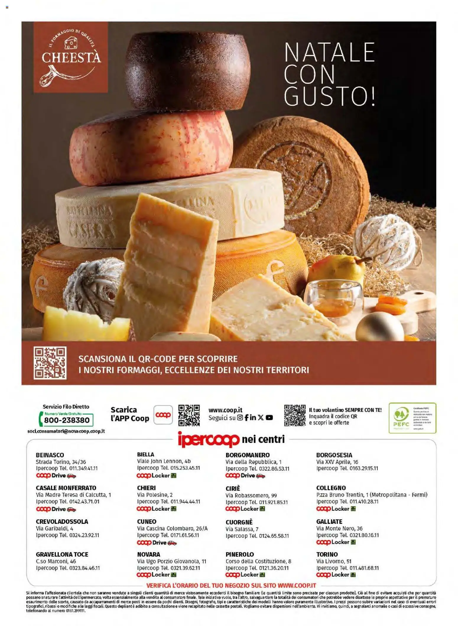 Volantino Ipercoop del 20.11.2025 | Pagina: 76 | Prodotti: Tè, Formaggio