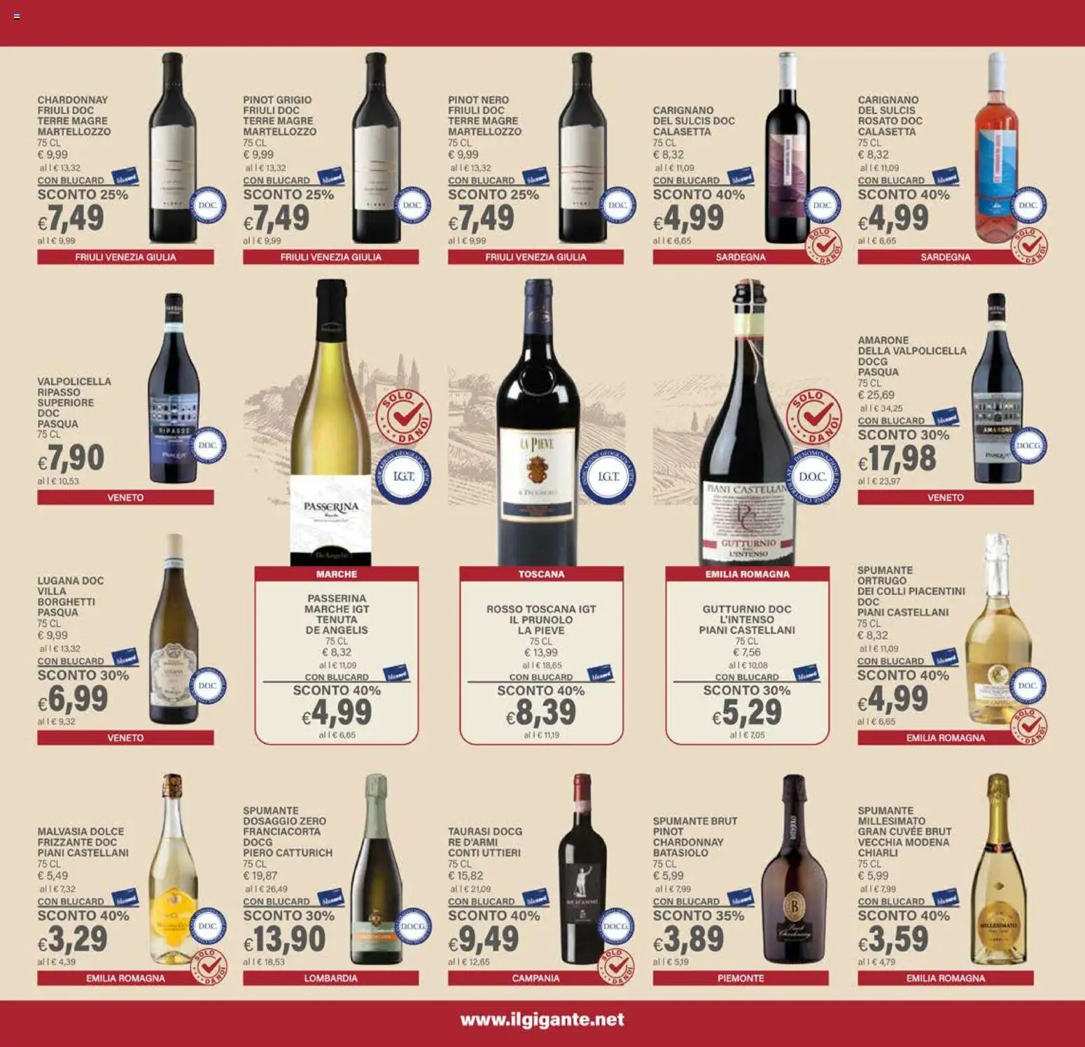 Volantino Il Gigante del 19.02.2026 | Pagina: 19 | Prodotti: Spumante