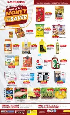 Preview of KM Trading  Midweek Money Saver - Sharjah valid from 03.11.2025