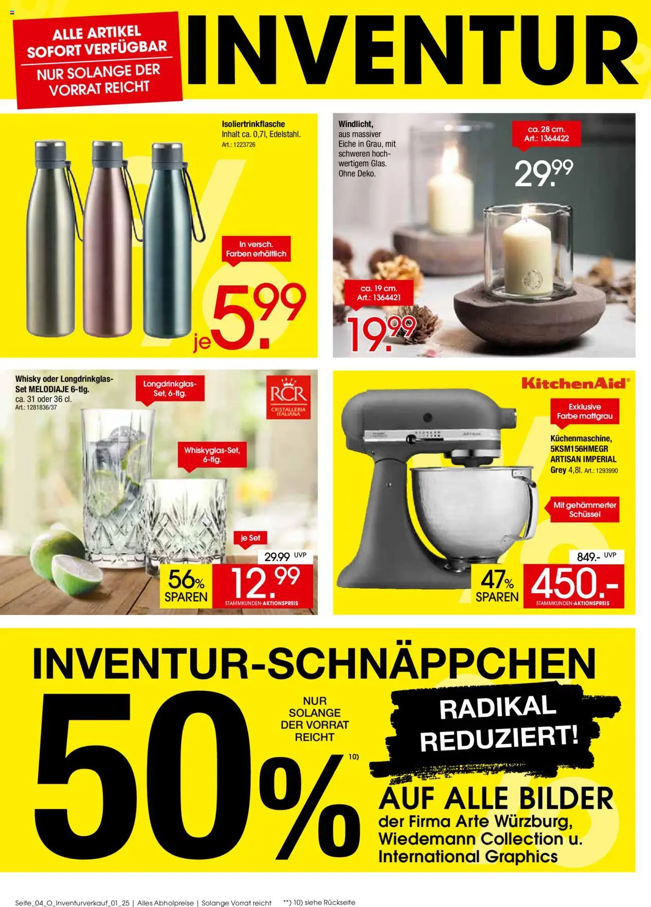 Zurbrüggen Inventurverkauf - gültig ab dem 04.08.2025 | Seite: 4 | Produkte: Whisky, Bilder