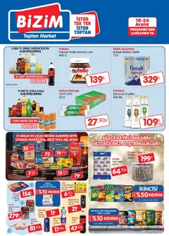 18.12.2025 tarihinden itibaren geçerli olan Bizim Toptan kataloğu önizlemesi
