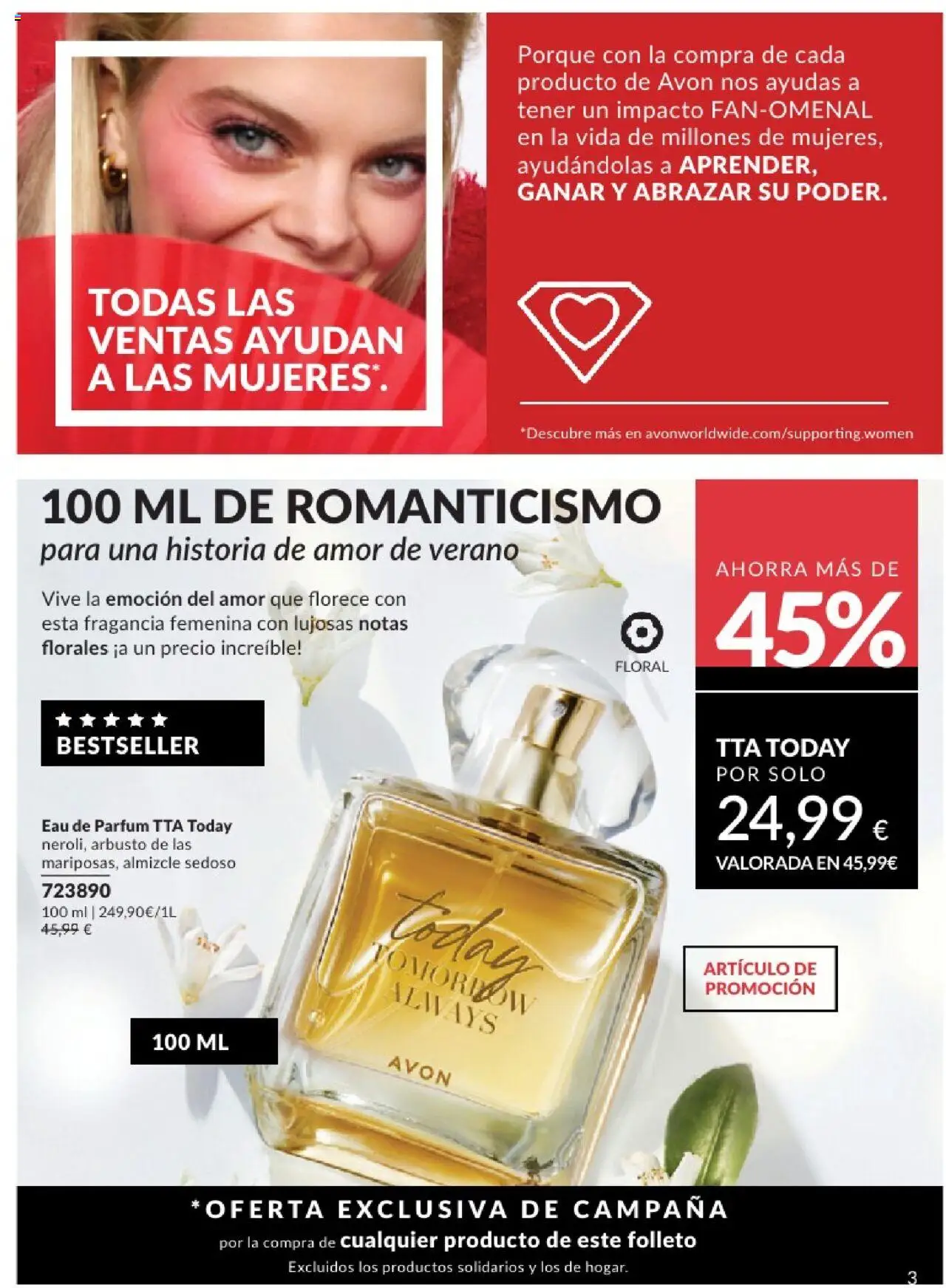 Catálogo AVON campaña 6 │ válido desde el 01.06.2025 | Página: 3 | Productos: Perfume, Fragancia, Eau de parfum
