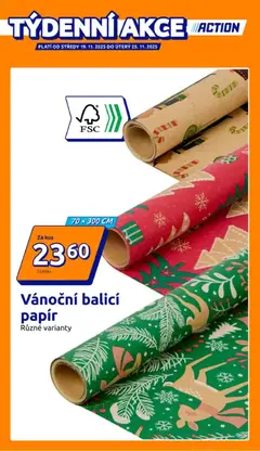 Náhled letáku Action leták od 19.11.2025