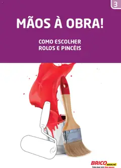 Pré-visualização BricoMarché - Como escolher rolos e pincéis válido de 20.01.2025