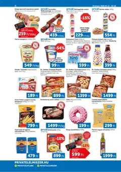 PRIVÁT Akciós újság - amely érvényes a következő dátumtól: 12.02.2026 | Oldal: 2 | Termékek: Burgonya, Bagett, Tejszelet, Olívaolaj