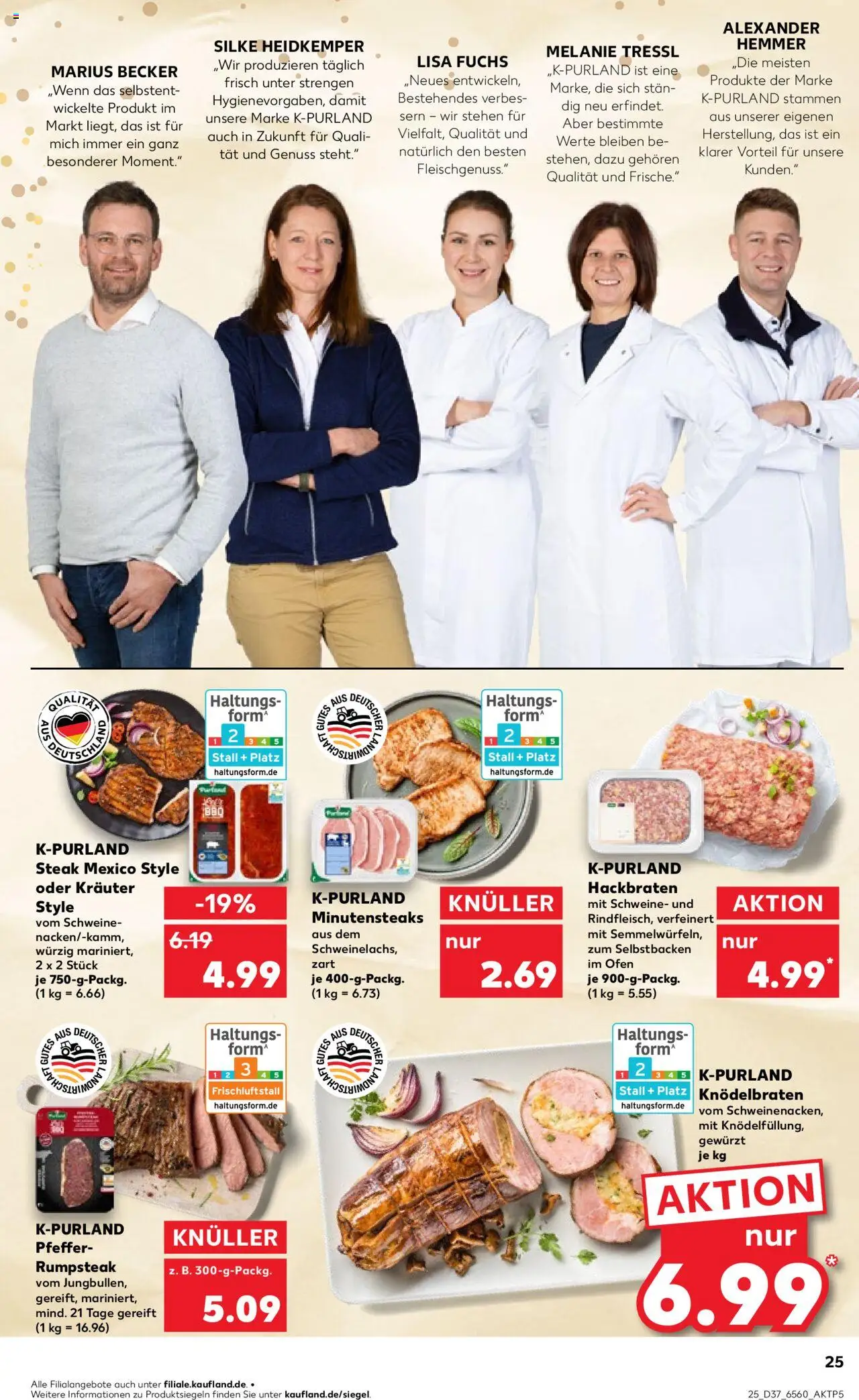Kaufland prospekt Bremen	 – gültig ab 14.09.2025 | Seite: 25 | Produkte: Rumpsteak, Ofen, Pfeffer, Steak