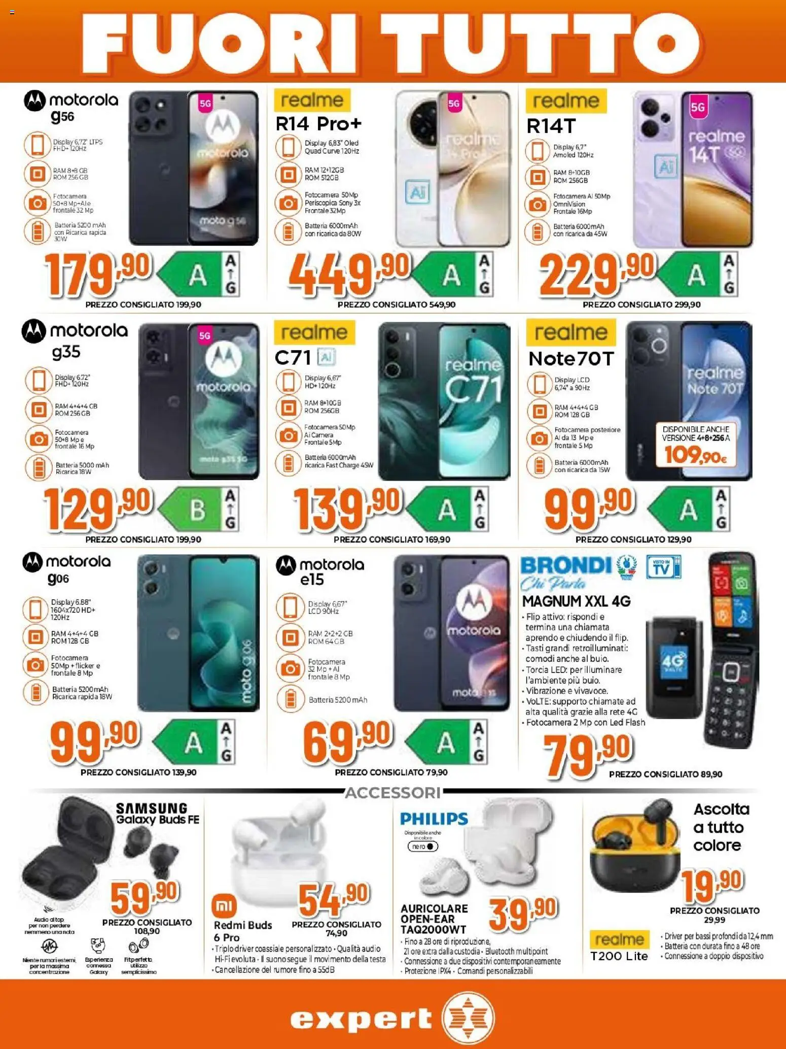 Volantino Expert del 27.12.2025 | Pagina: 26 | Prodotti: Samsung Galaxy, Torcia, Audio, Samsung