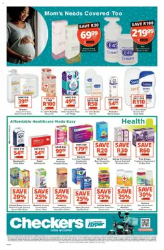 Checkers KwaZulu-Natal - Baby Promotion │ valid from 25.08.2025 | Page: 8 | Products: Tissue oil, Shower, Water, Body wash