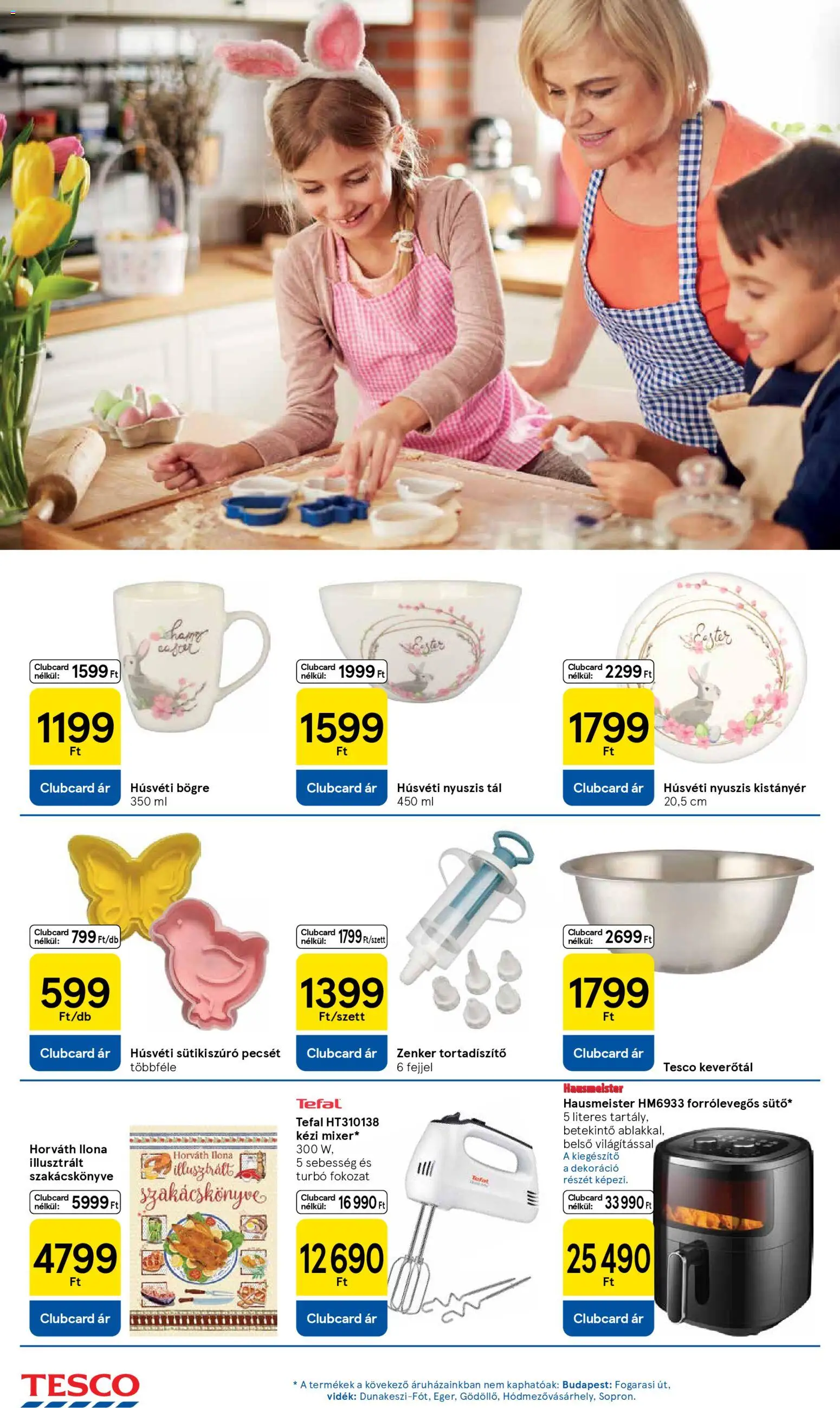 Tesco akciós ujság - amely érvényes a következő dátumtól: 31.03.2026 | Oldal: 36 | Termékek: Tefal, Bögre, Dekoráció