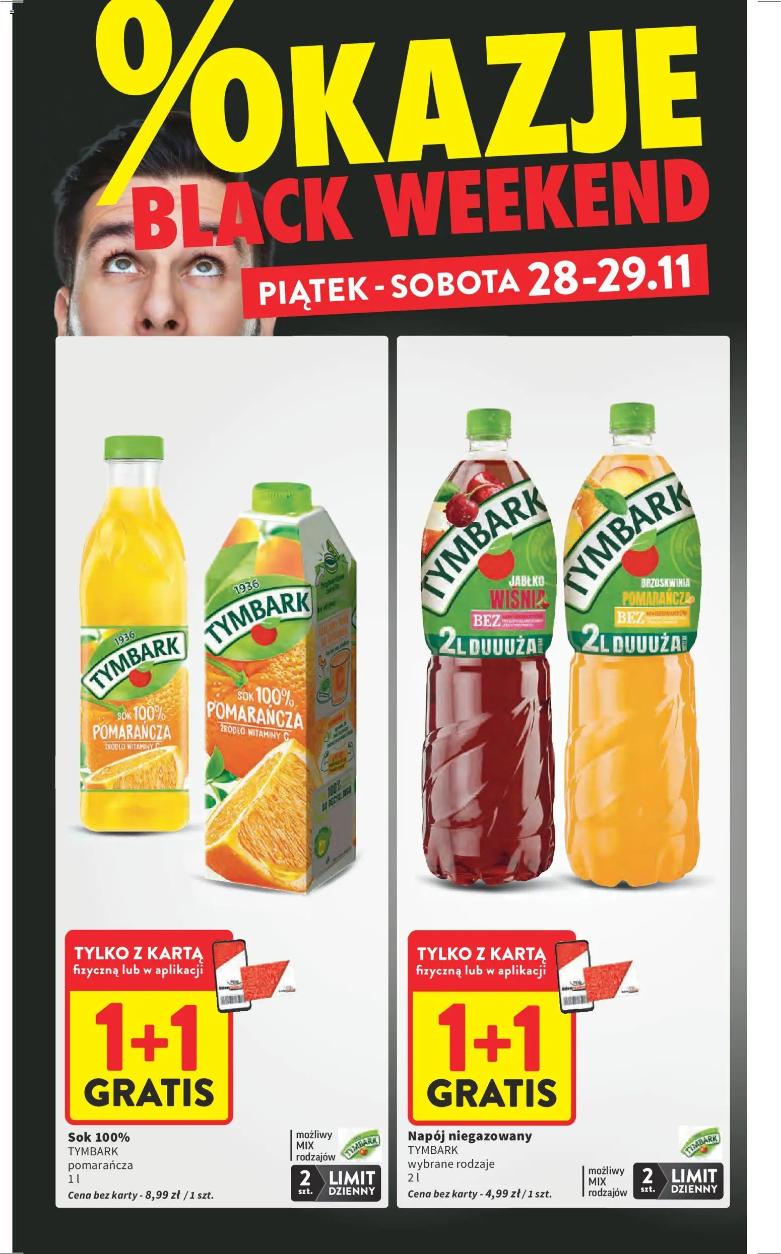 Intermarche Black Friday od 27.11.2025 | Strona: 5 | Produkty: Brzoskwinia, Karta, Wiśnie, Sok