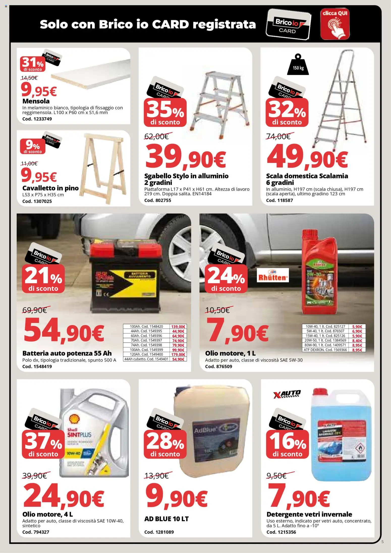 Volantino Brico io del 05.02.2026 | Pagina: 5