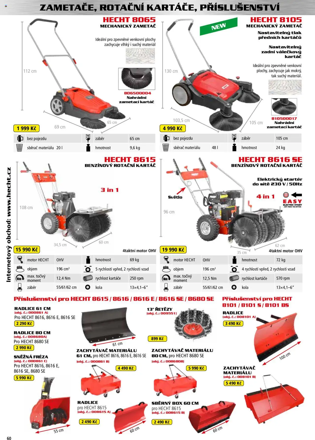 Hecht katalog - Jaro-léto 2025 od 22.04.2025 | Strana: 60 | Produkty: Box, Hecht, Kola, Kartáč
