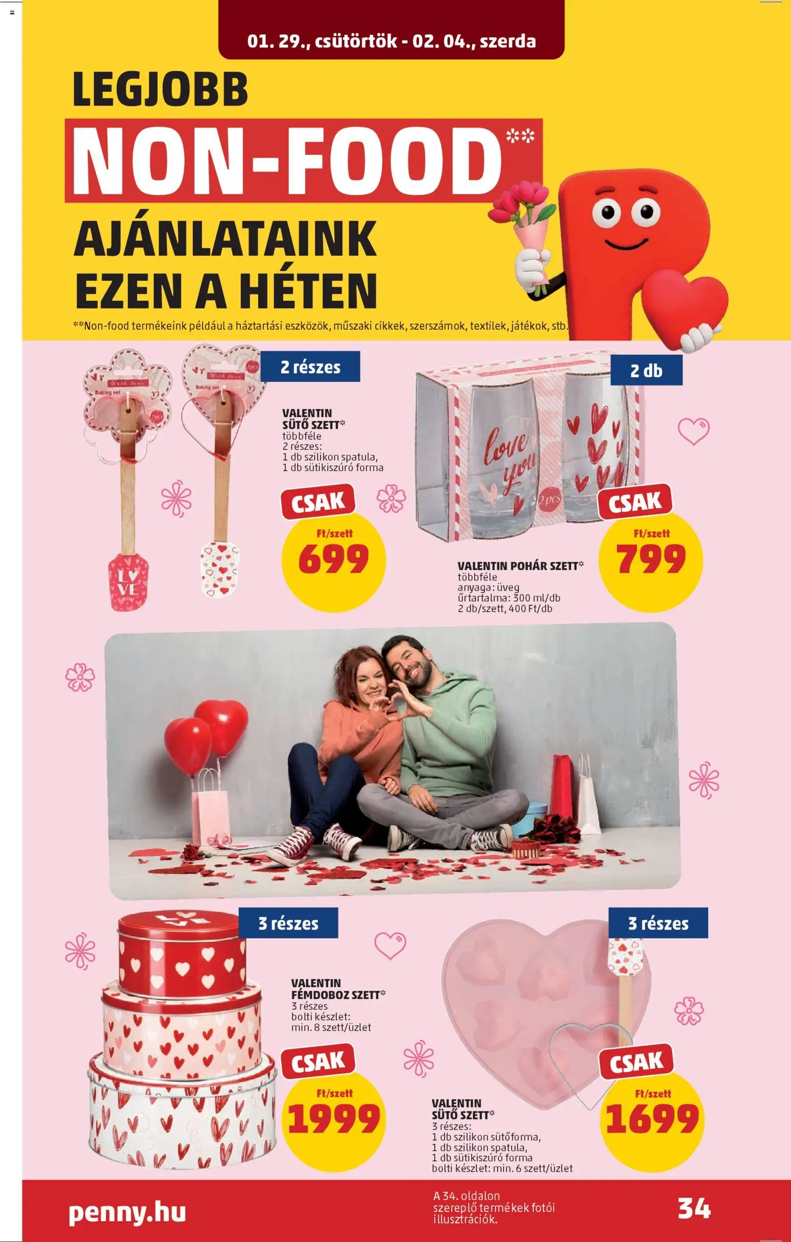 PENNY akciós ujság - amely érvényes a következő dátumtól: 29.01.2026 | Oldal: 38 | Termékek: Sütő, Pohár