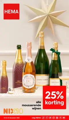 Hema folder / publicité - Voorbeeld van een folder van Hema, geldig van 22.12.2025