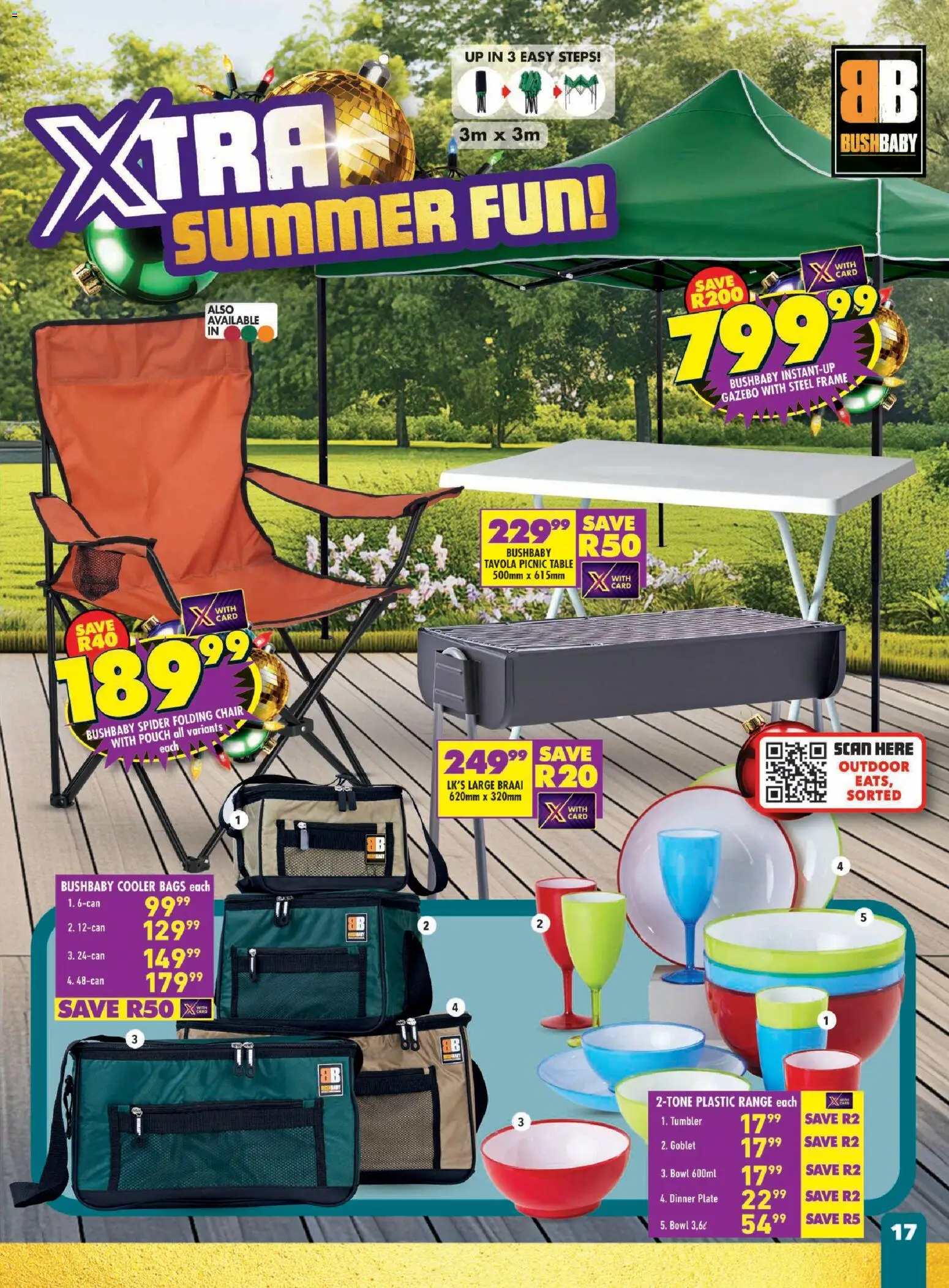 New Shoprite catalogue – valid from 24.11.2025 | Page: 17 | Products: Frame, Bowl, Table, Chair