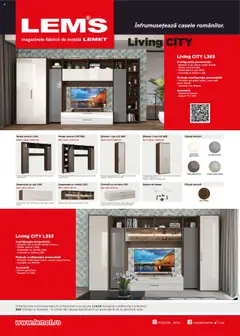 Lem’s catalog - Living și Dormitor City – previzualizare al pliantului de la Lem’s valabil de la 20.11.2023
