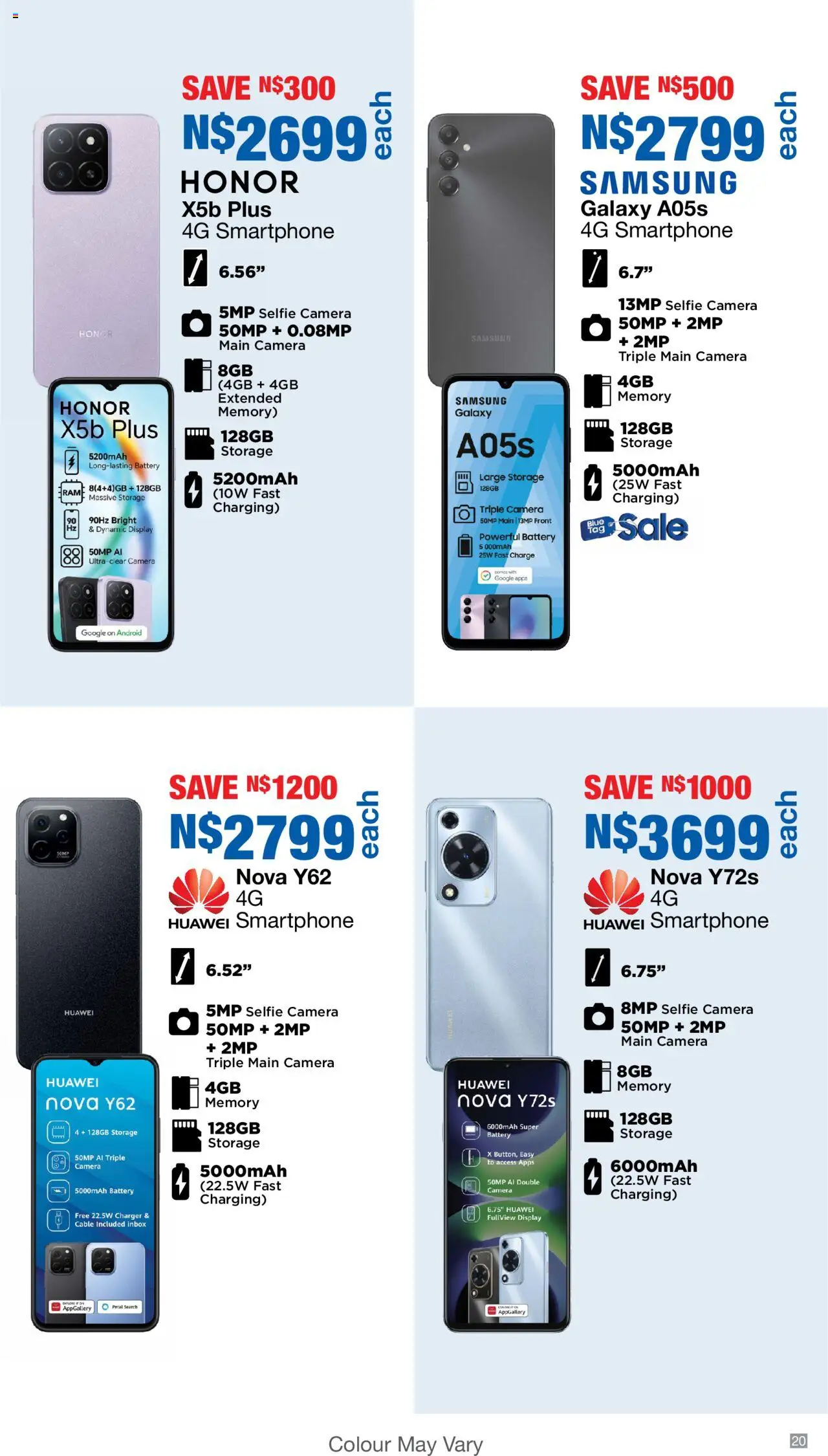 New OK Furniture catalogue – valid from 06.10.2025 | Page: 20 | Products: Smartphone, Camera, Cable, Charger